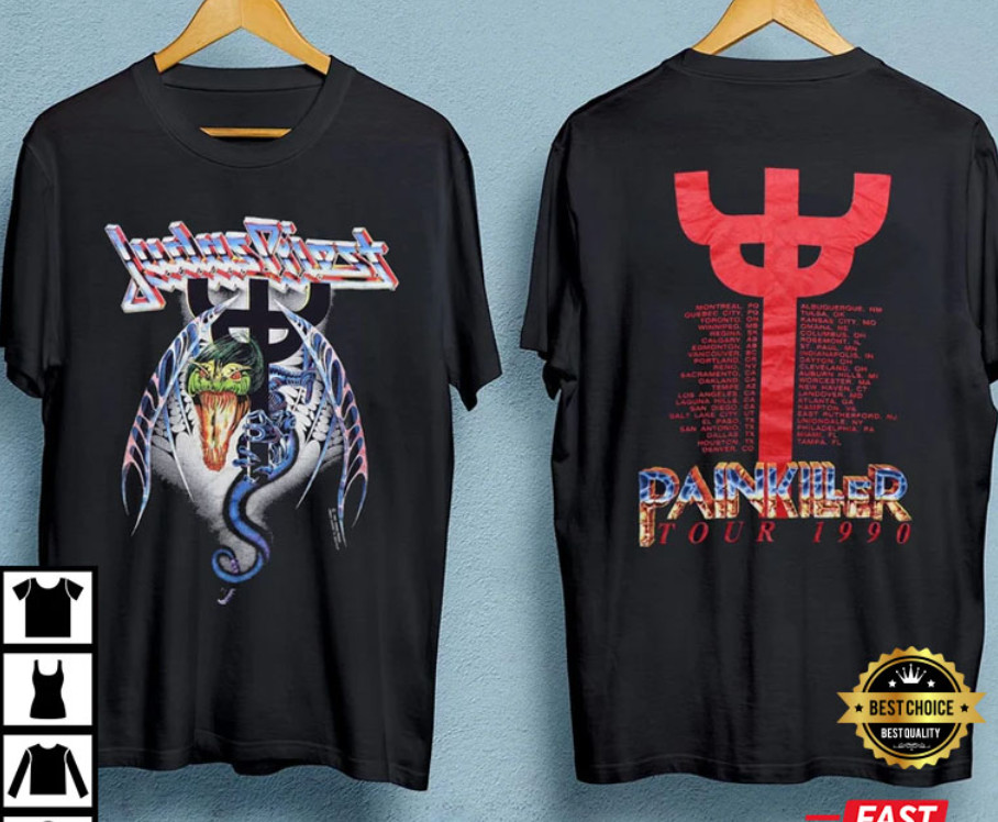 Judas Priest Painkiller Tour T-Shirt