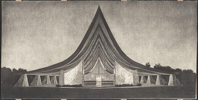 Photo:Sarasota Florida St Pauls Lutheran Church Rendering 1959
