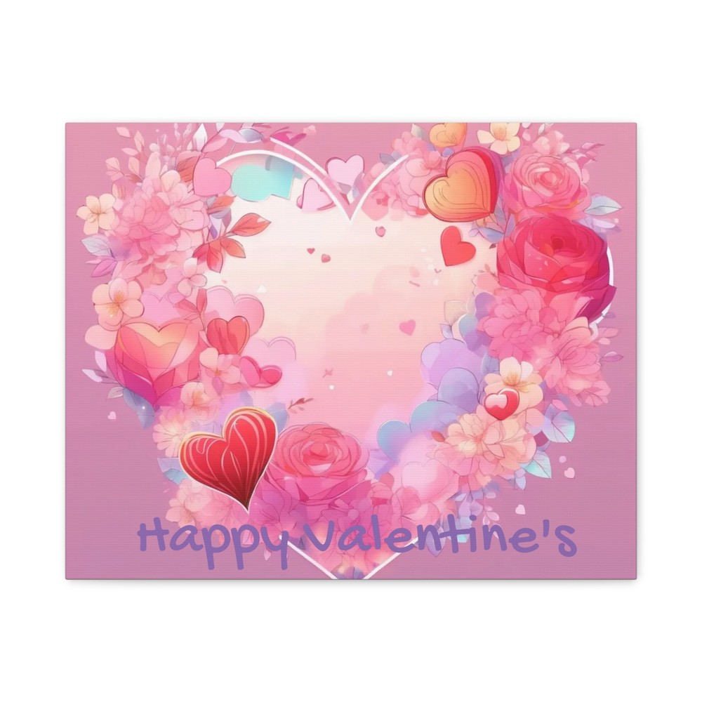 🎨 Valentine's Day Matte Canvas, Stretched, 1.25