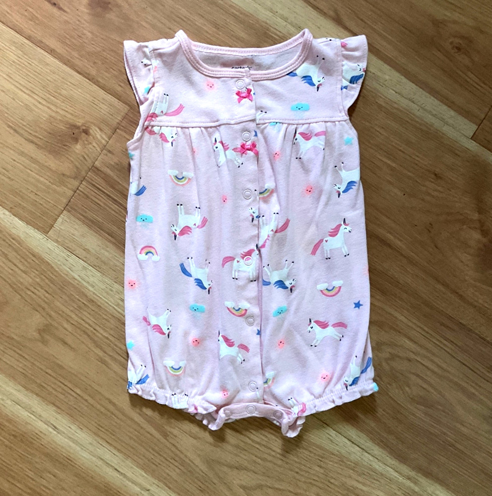 Carter’s Baby Girl Summer Romper Size 6 Months