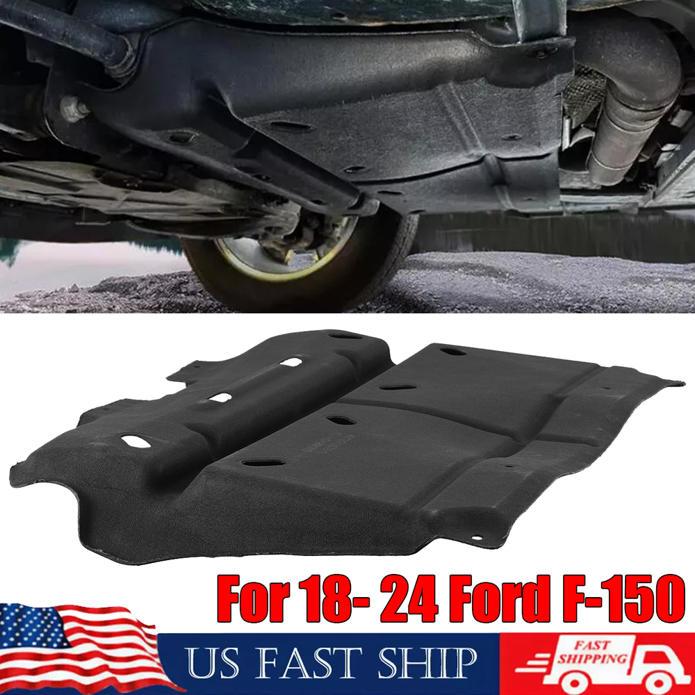 Front Engine Splash Shield Guard Under Cover Fit For 2018-2024 Ford F-150