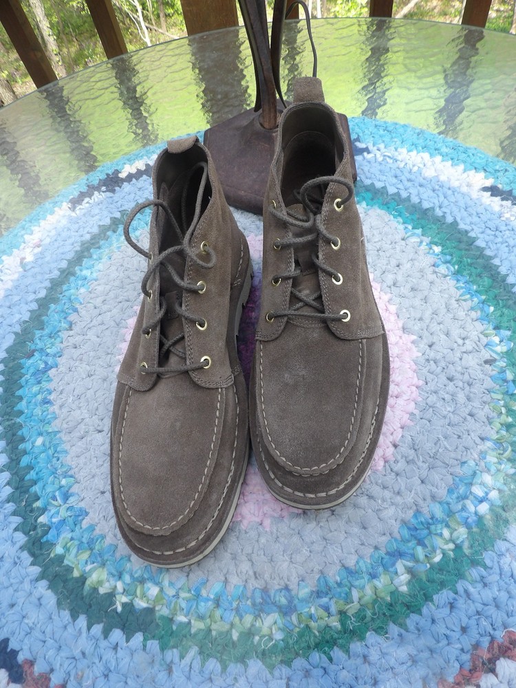 Timberland Chukka Men's Green Suede Lace Up Leather Shoes Sz. 12