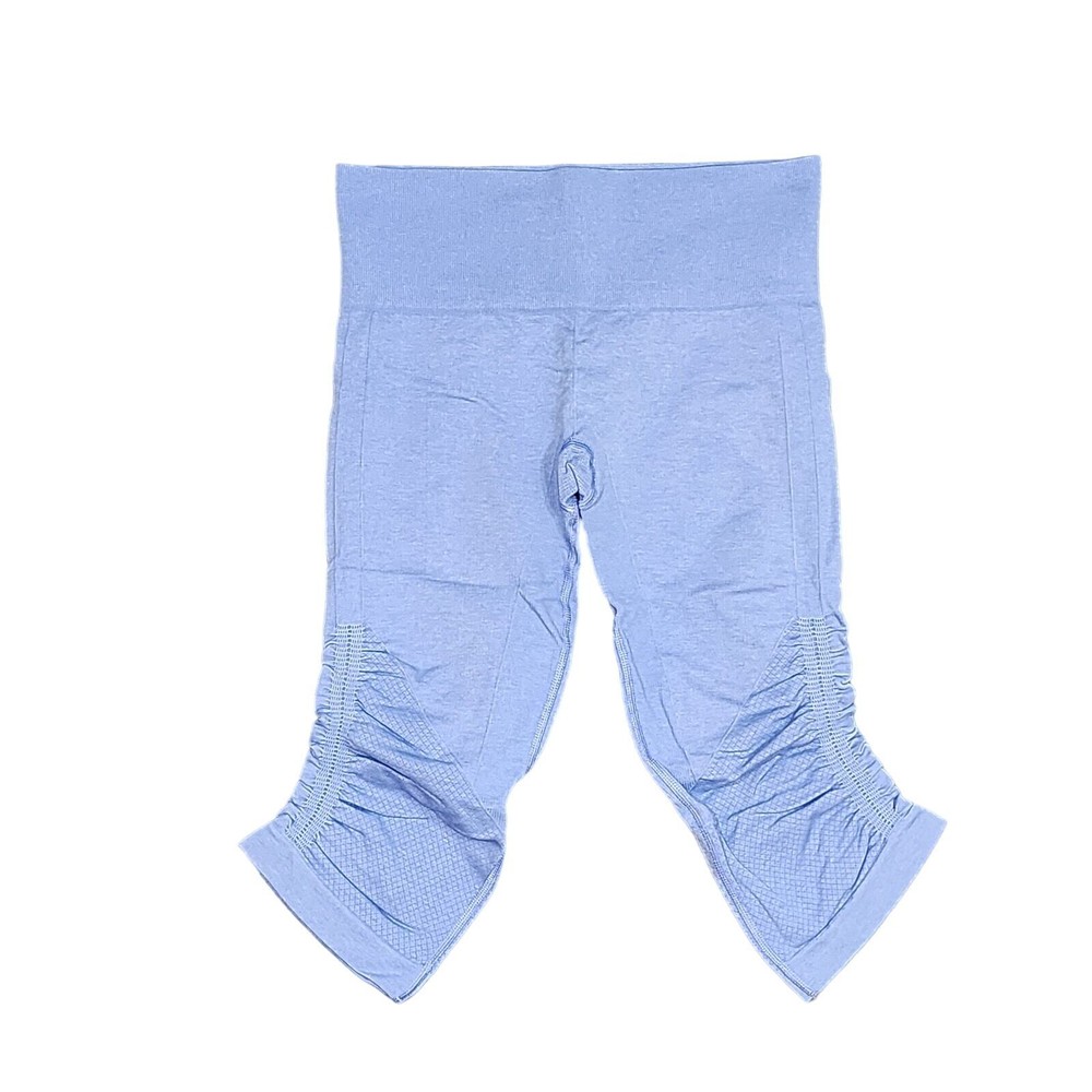 Lulmon Awakening 17 Inch Crop Yoga Pants in Blue Size 6
