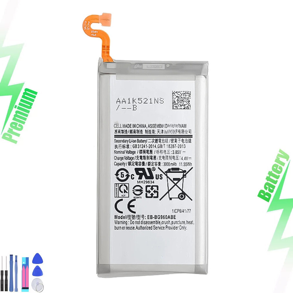 New For Samsung Galaxy S9 Battery EB-BG960ABE G930 3000mAh