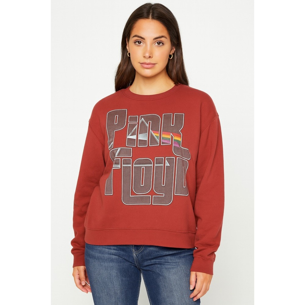 Hybrid Apparel Pink Floyd Prism Graphic Sweatshirt – Women’s Size Large