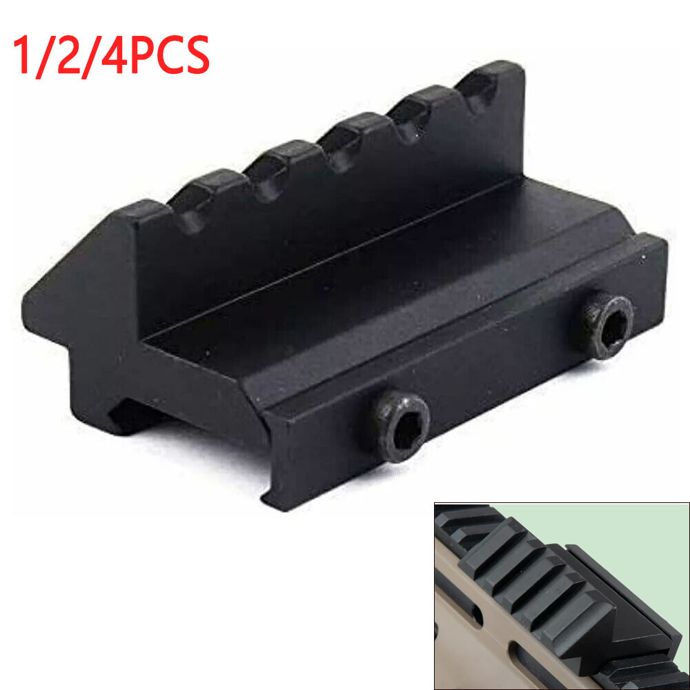 Tactical 45-Degree Offset Flashlight Mount for Picatinny Weaver Rails