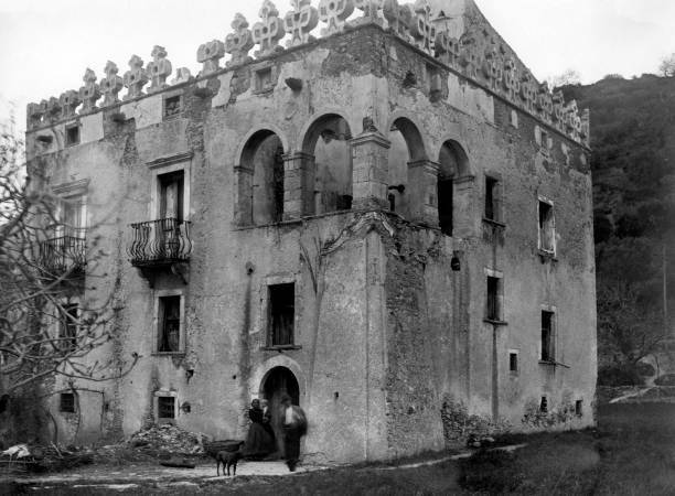 Italy Calabria Fiumefreddo Bruzio Stately 1910-20 OLD PHOTO
