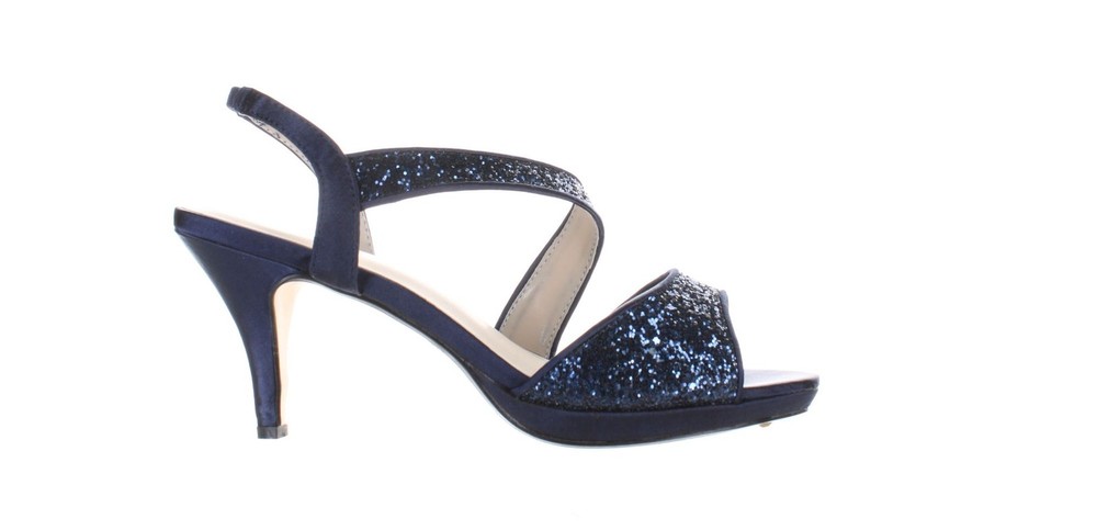 Women's Reagan Blue Slingback Heels Size 9 - Style 7699054