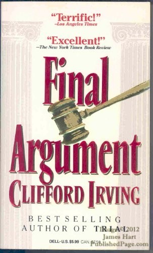 Final Argument: A Novel by Irving, Clifford Paperback Book The Fast Free