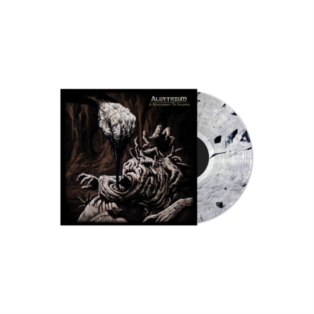 Alustrium Monument To Silence Silver Black LP Vinyl Record