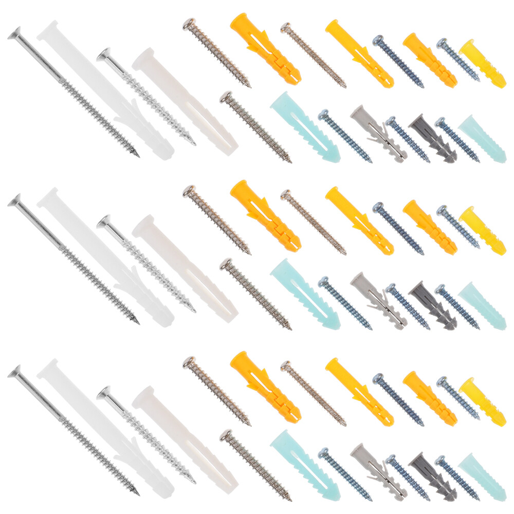 Screw Assortment Kit Drywall Drill Bit Self Tapping Screws Kit Wood Screws