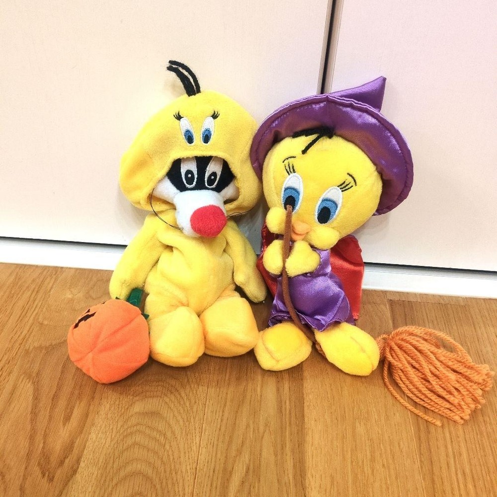 Super Rare Looney Tunes Tweety Sylvester Plush Toy Retro