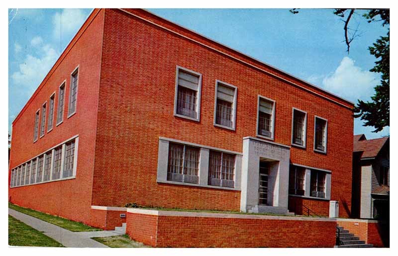 Postcard BUILDING SCENE Iowa City Iowa IA m/09 AS1137