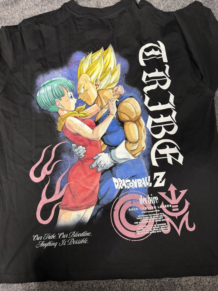 Dechire Lifestyle Men's Graphic Dragon Ball Z  T-Shirt Black L
