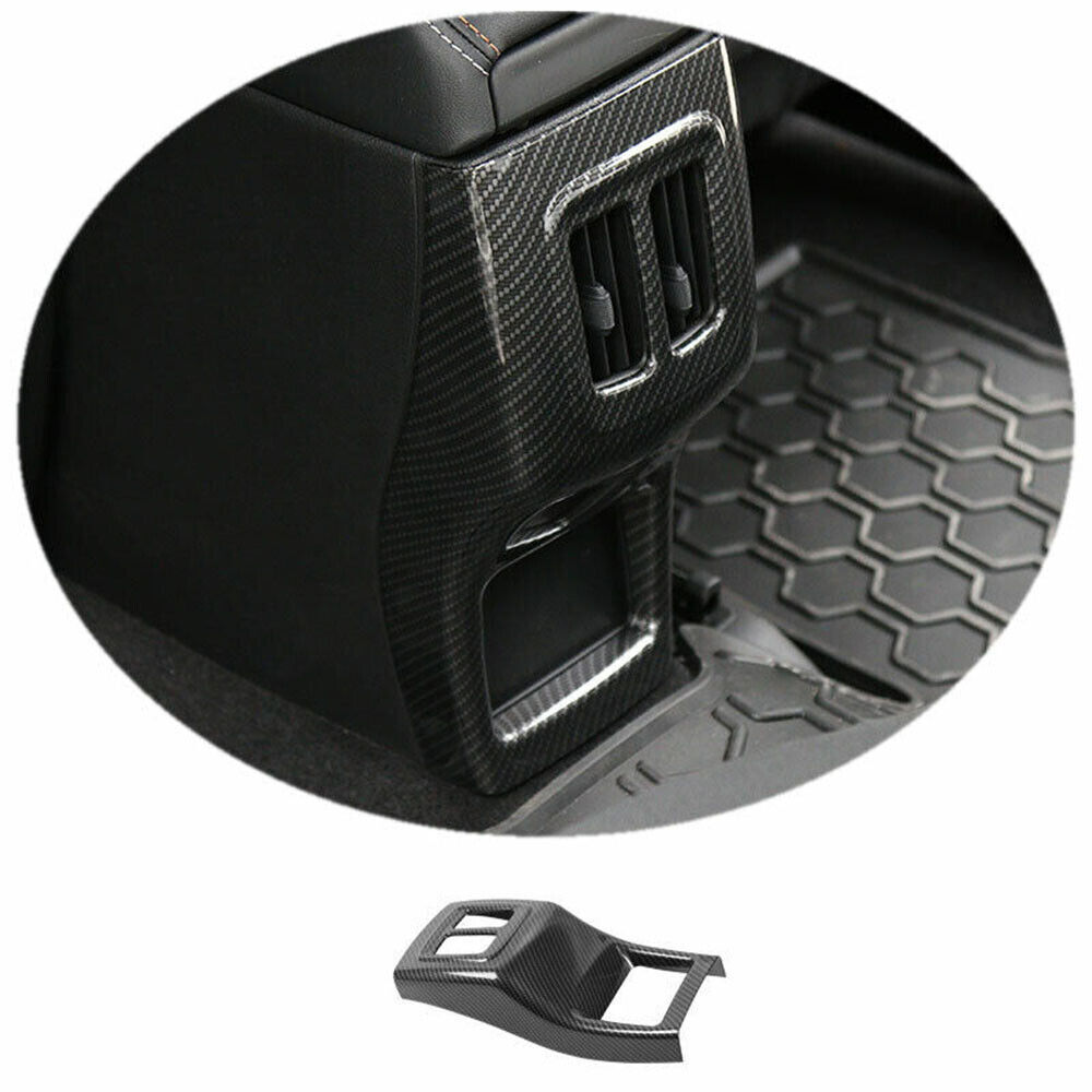 Jeep Compass 2017-2020 Carbon Fiber Rear Air Vent Anti-Kick Trim Panel