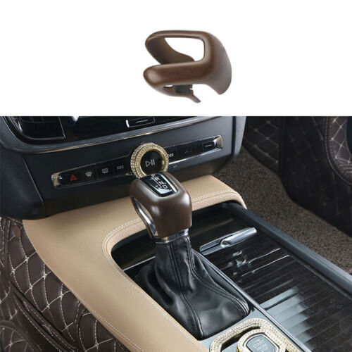 Volvo S60 2019-2023 Brown Wood Grain Gear Shift Knob Console Trim  