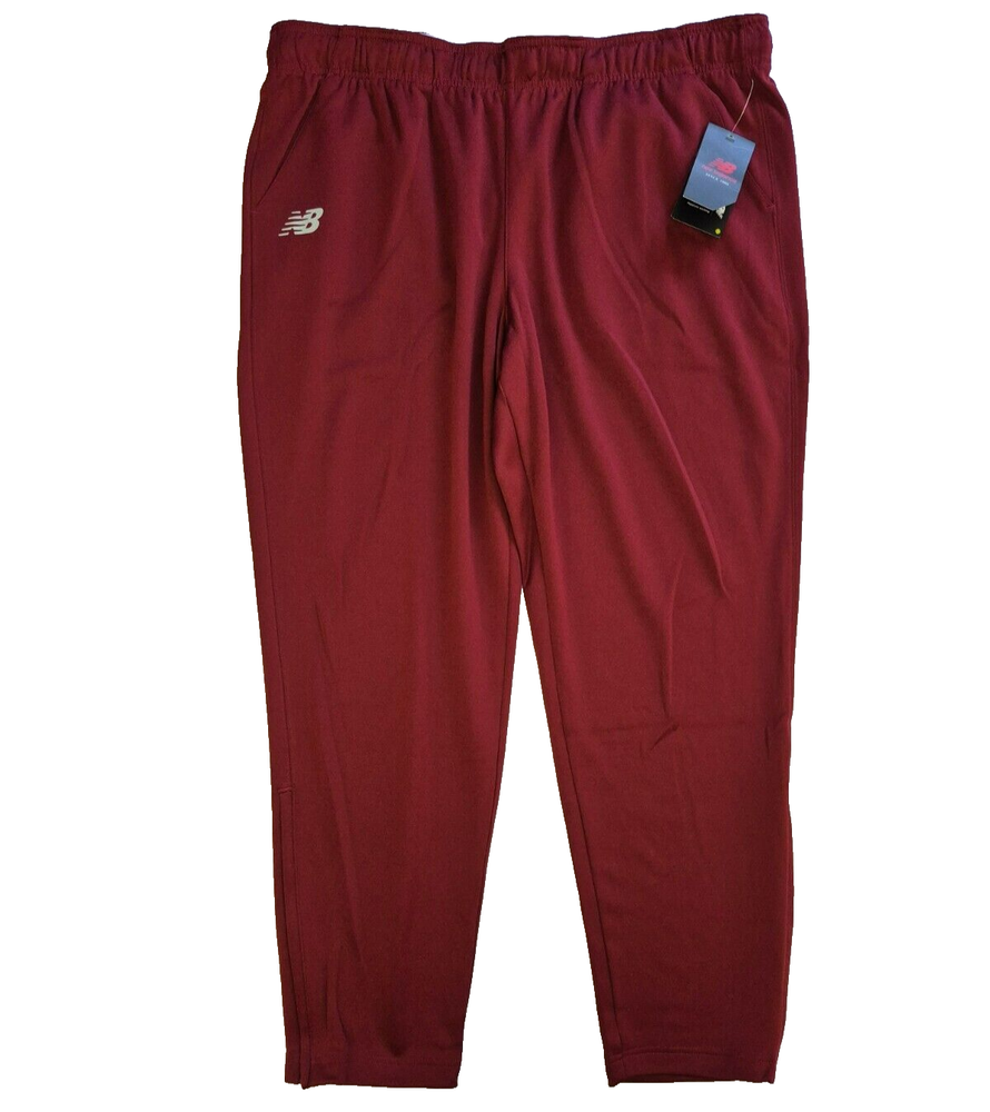 New Balance Women's XL Travel Pants NB DRY Tapered Zip Cuff, Elastic Waist - NWT