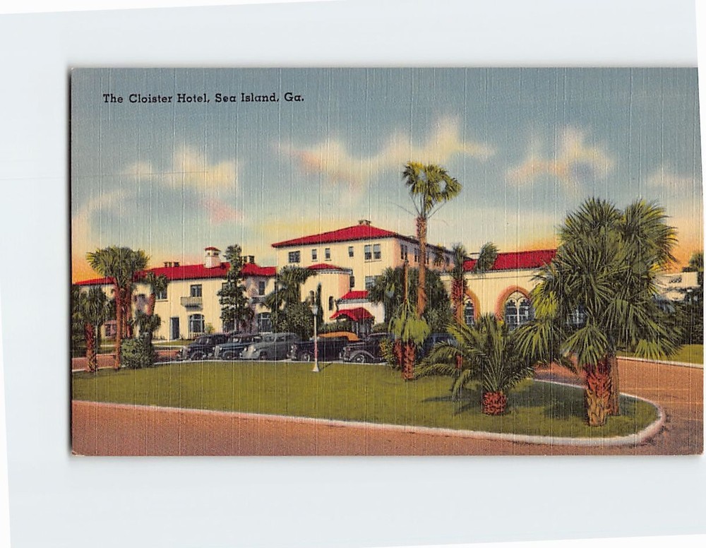Postcard The Cloister Hotel Sea Island Georgia USA