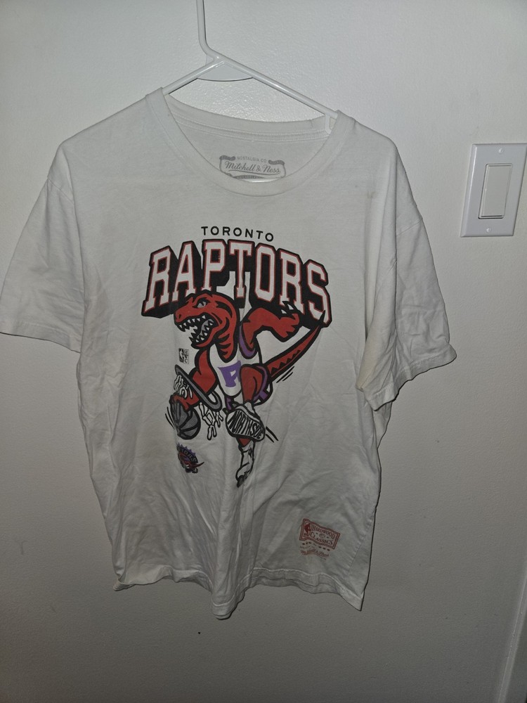 Toronto Raptors Mens Xl Hardwood Classics T-Shirt