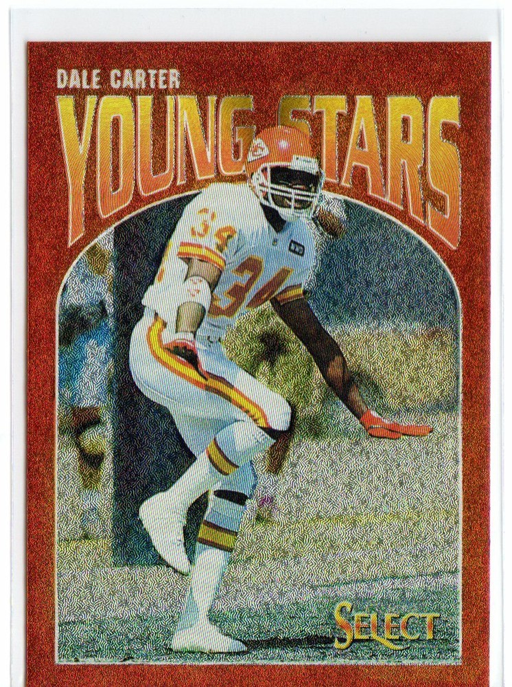 Dale Carter 1993 Select Young Stars #28  (Id 2388)