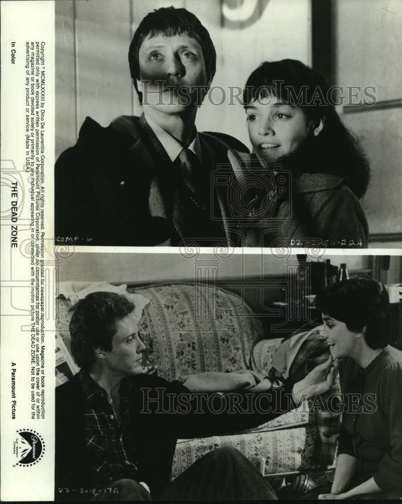 1983 Press Photo Christopher Walken, Brooke Adams in 