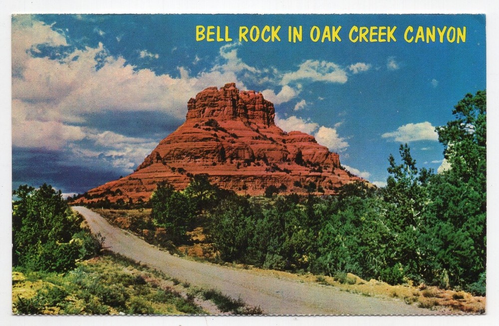 1960s? Chrome - CLOSEOUT - Bell Rock, Lower Oak Creek Canyon - Arizona