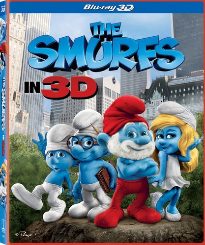 The Smurfs [New Blu-ray 3D] With DVD, UV/HD Digital Copy, Widescreen, 3D, Ac-3-image