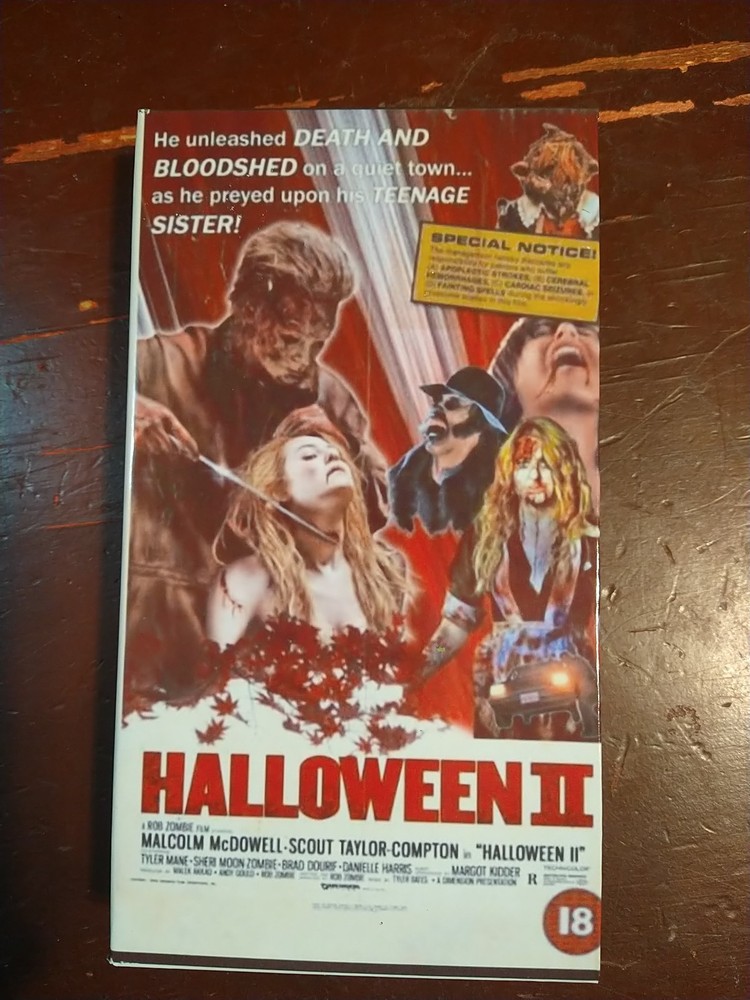 Halloween 2 Vhs