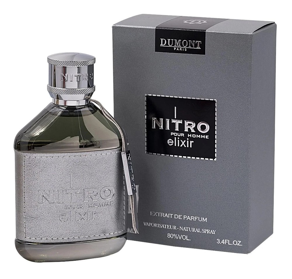 Dumont Nitro Elixir 3.4 Fl Oz EDP for Men – Bold Elegant Sensual Fragrance