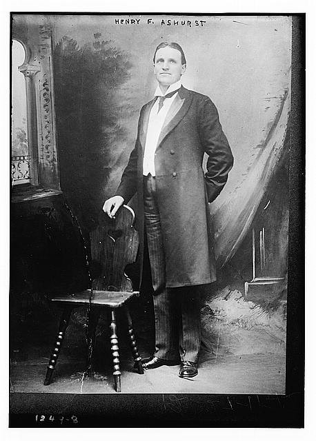 Photo:Henry F. Ashurst Arizona Senator 1910s Portrait Bain News Service
