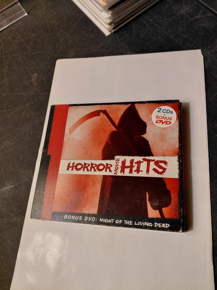 Horror Movie Hits. 2 CD Set + Night of the Living Dead (Bonus DVD)