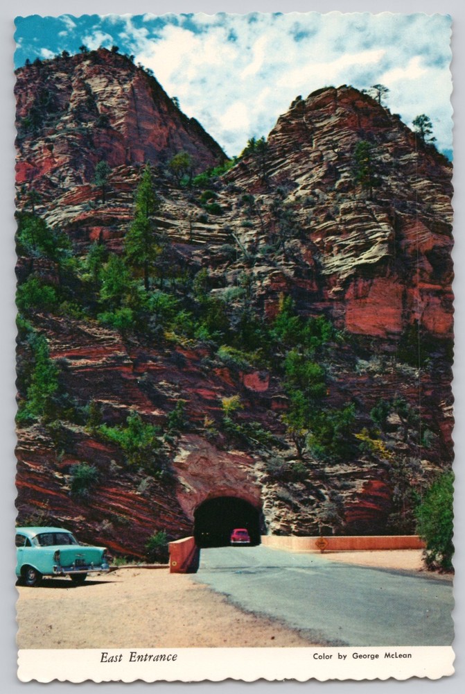 Zion National Park, Utah — East Entrance, Mt. Carmel Highway Tunnel, Chrome