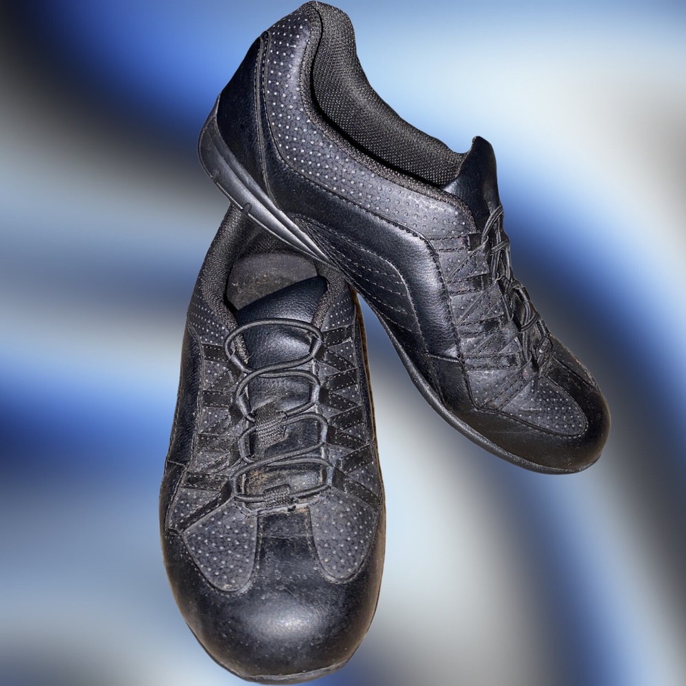 Women’s Safe-T-Step Black Slip-Resistant Work Shoes Sneakers | 9.5 US | EUC