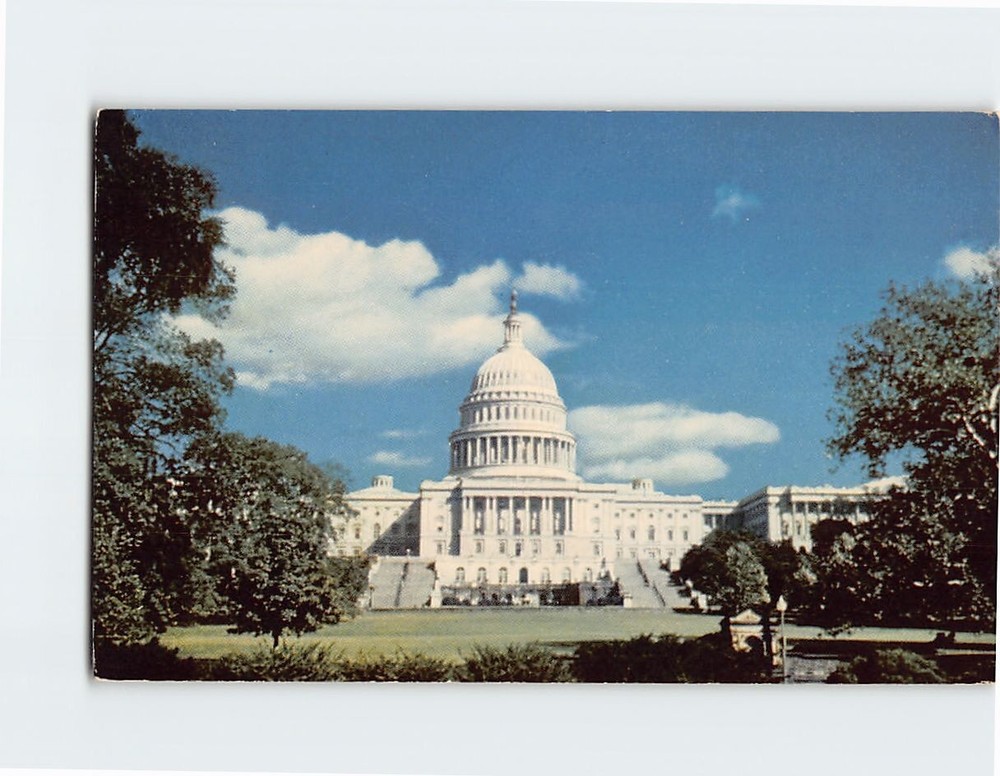 Postcard United States Capitol Washington DC