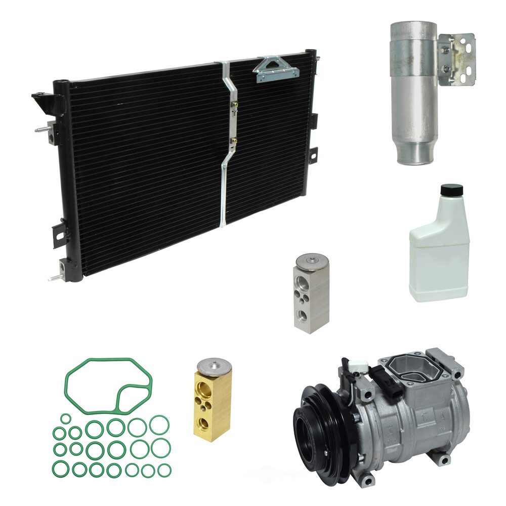 A/C Compressor Kit with Condenser UAC KT 1153A Replacement