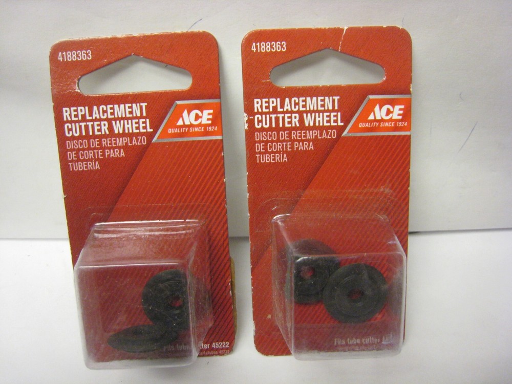Ace 4188363 Replacement Cutter Wheel For 45222 - 2 Packs 4 Wheels New-image