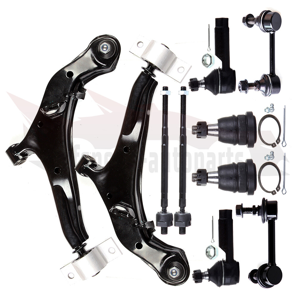 10pcs Front Lower Control Arms Ball Joints Suspension Kit For Nissan Maxima
