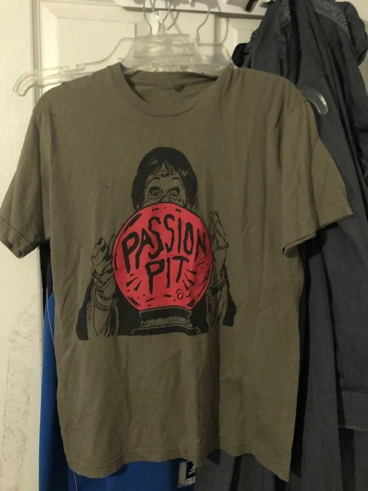 Passion Pit Band Shirt Unisex Concert S to 5XL green color  BL1554