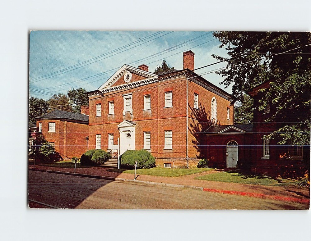 Postcard The Hammond-Harwood House Annapolis Maryland USA