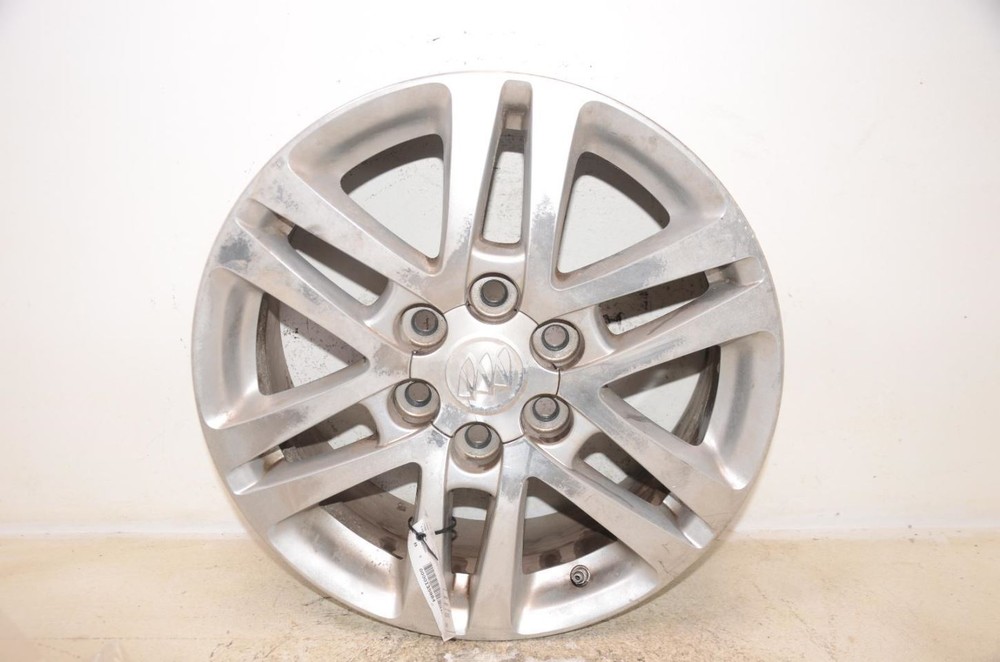 2008 2009 BUICK ENCLAVE 18x7.5 Bright Finish 6 Double Spoke Wheel Rim Opt QS6 91