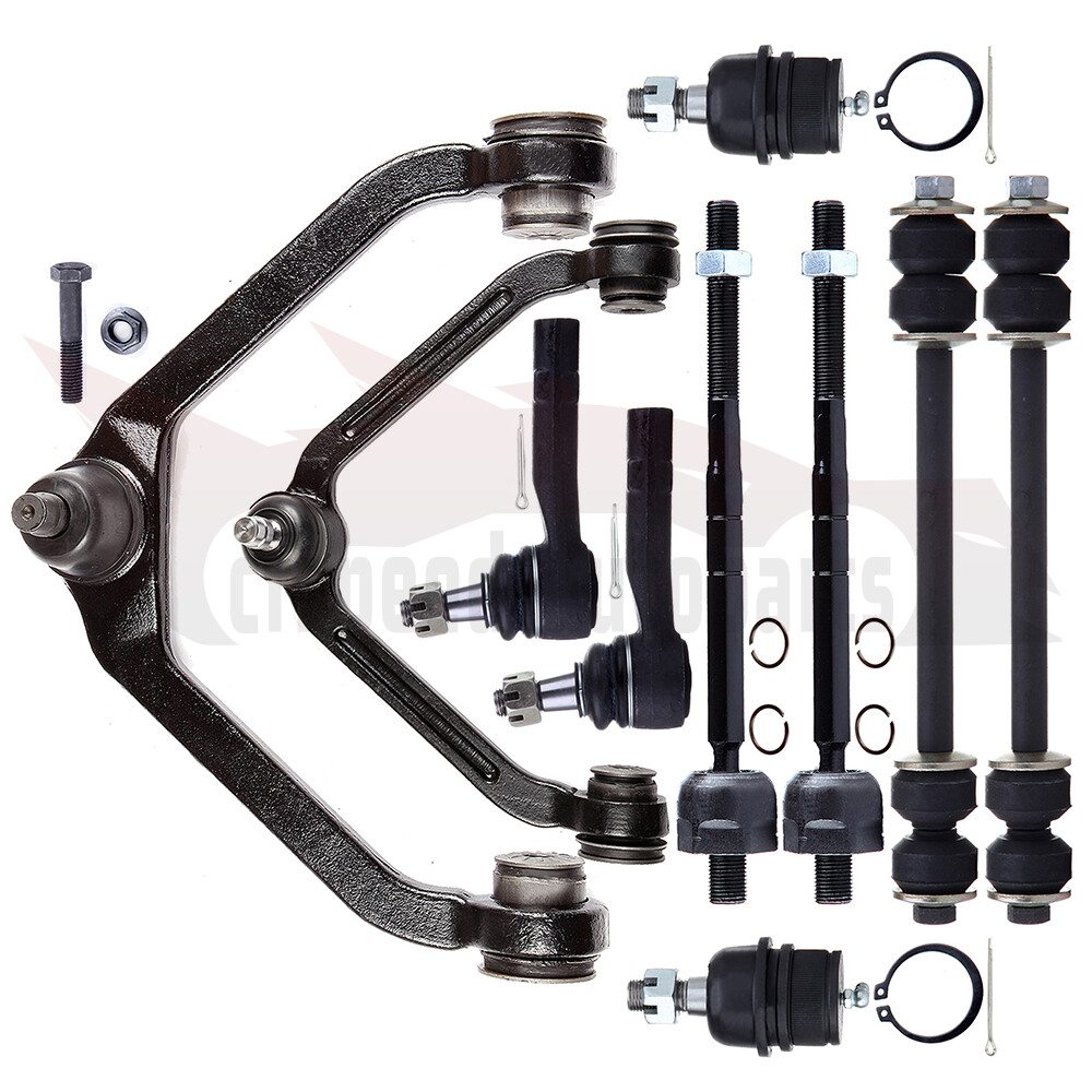 10pcs Suspension Front Tie Rod Ends Control Arms Kit For Ford Ranger Mazda B3000