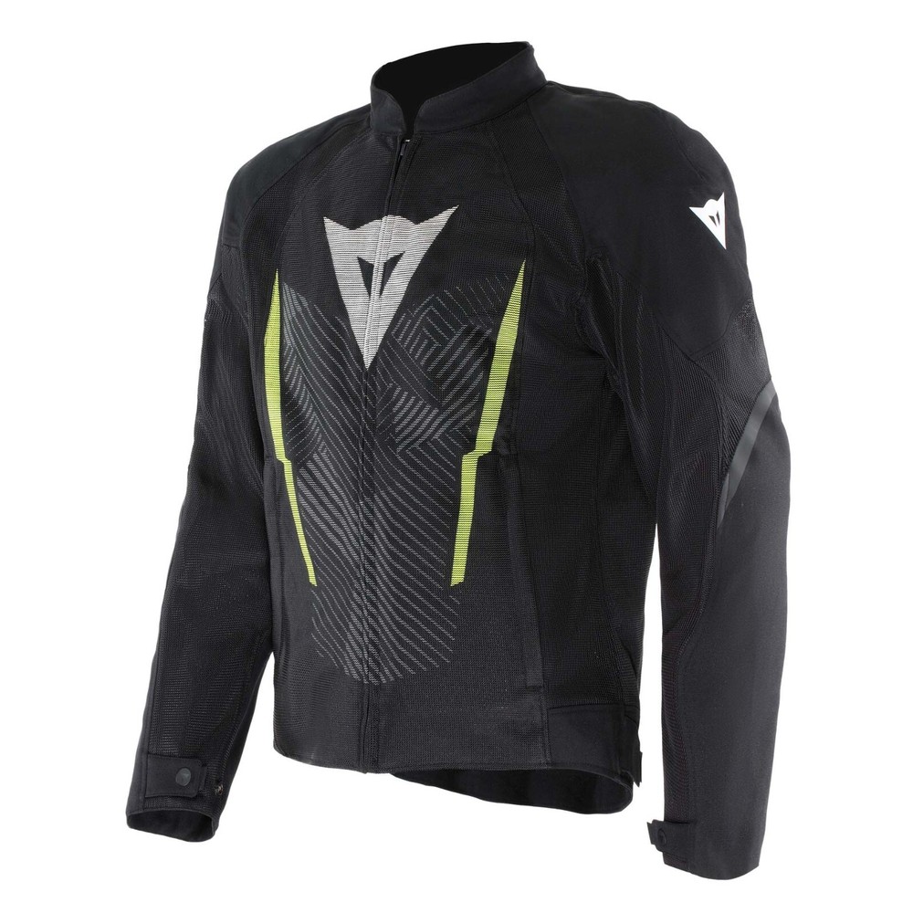 DAINESE HEROSPHERE Air Motorcycle Jacket Summer Fabric TEX JACKET Black Neon Yellow