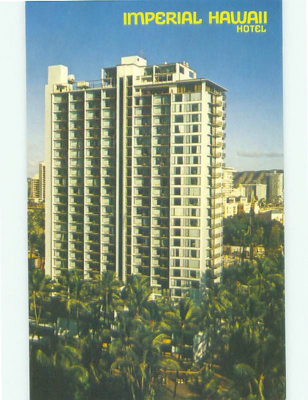 Unused Pre-1980 IMPERIAL HAWAII HOTEL Waikiki - Honolulu Hawaii HI hr6489@
