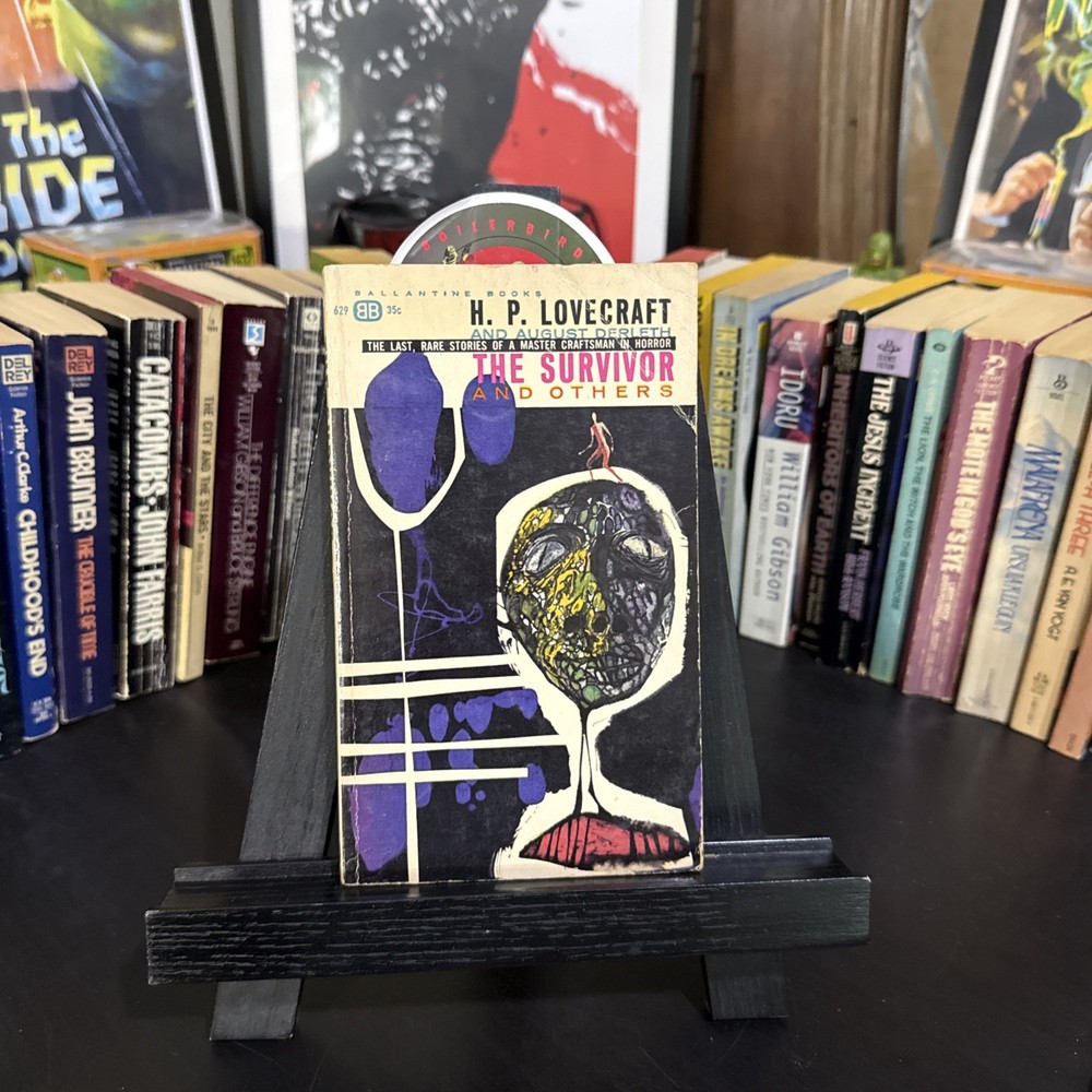 THE SURVIVOR AND OTHERS by H.P. Lovecraft August Derleth 1957 Ballentine 629
