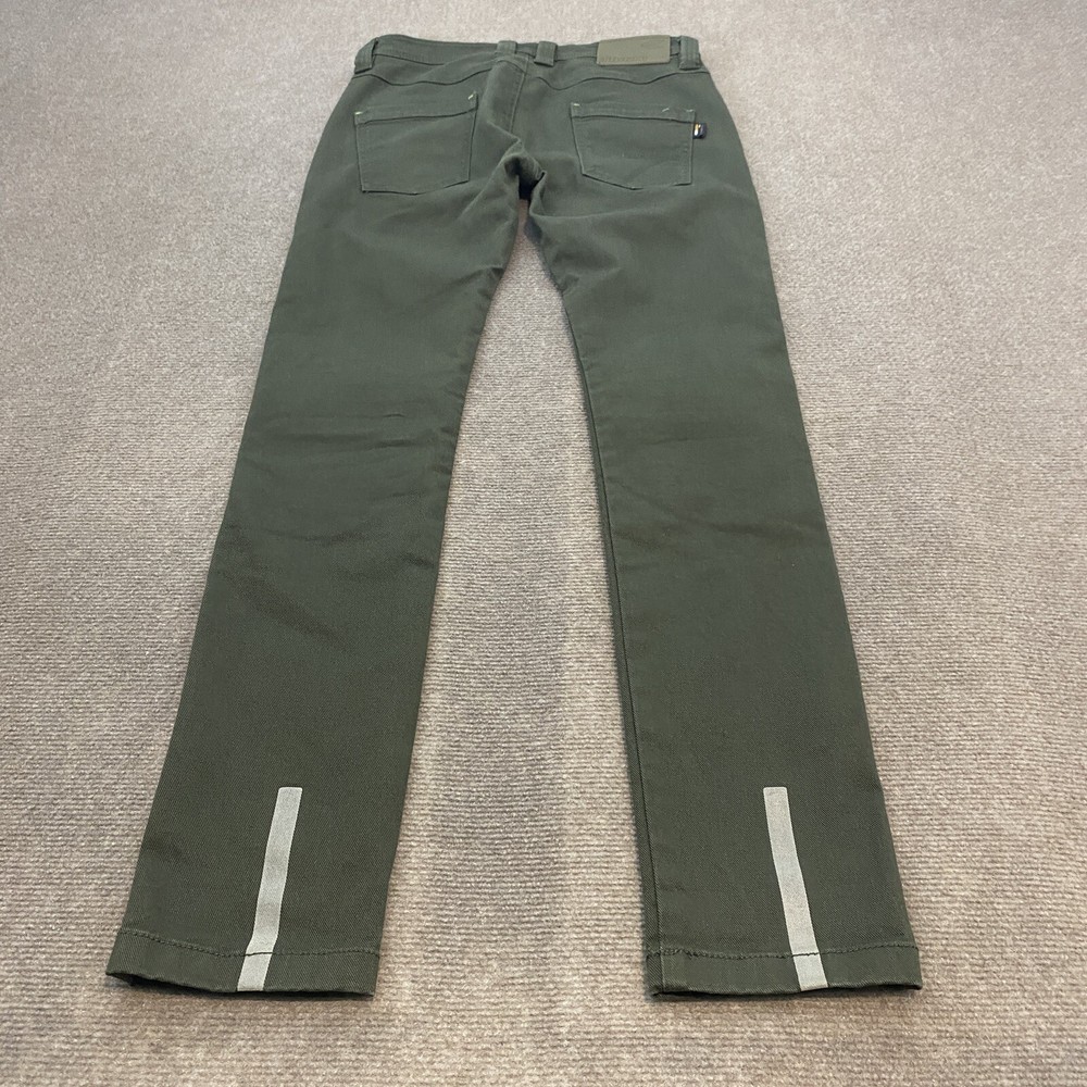 Taichi Pants Mens Fits 29x31 Green Padded Armored Motorcycle Riding Cordura