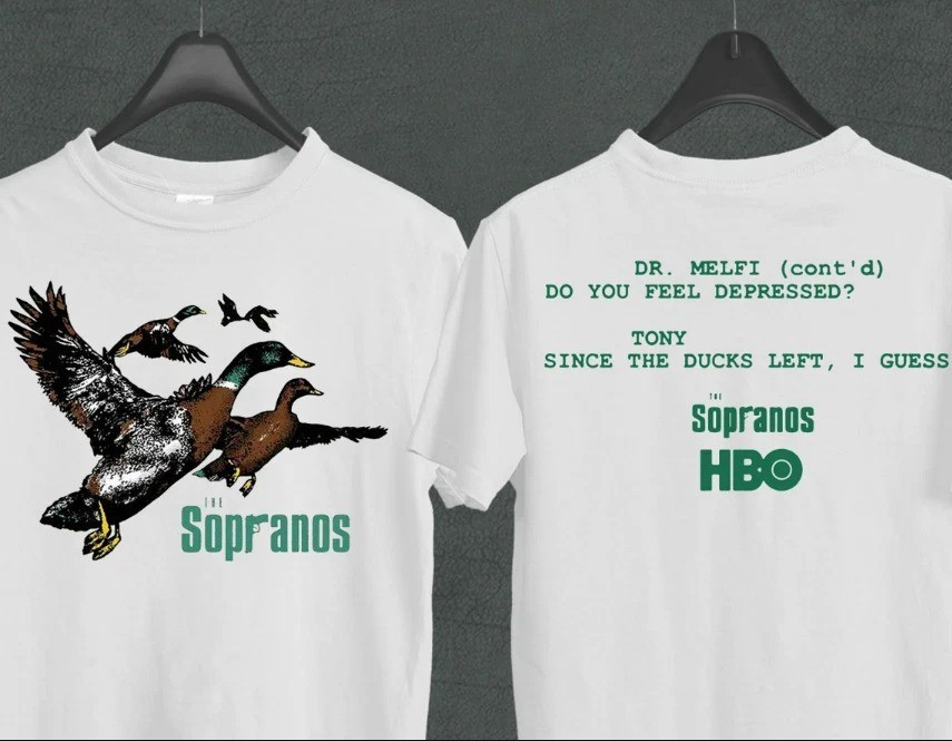 SALE! Ducks The Sopranos Shirt Fans Gift Size S-5XL