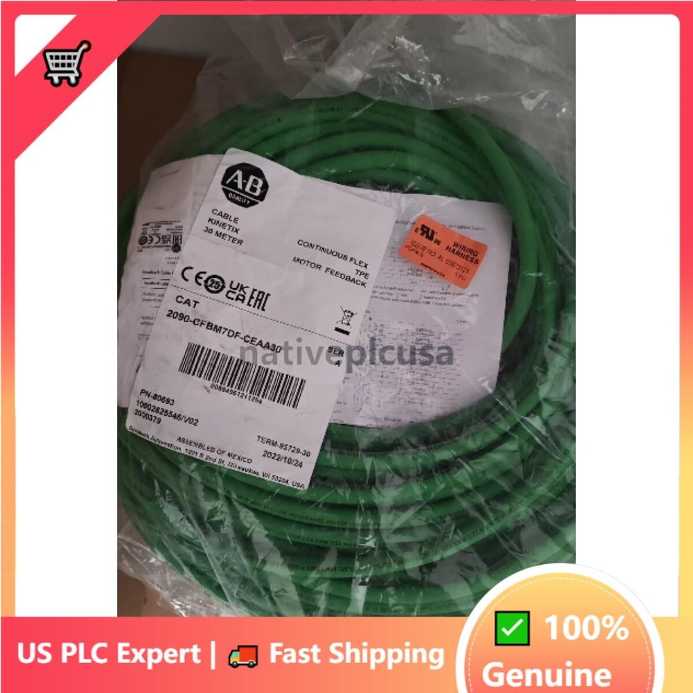 2090-CFBM7DF-CEAA30 Motor Feedback Cable Brand New Allen Bradley Fast Shipping