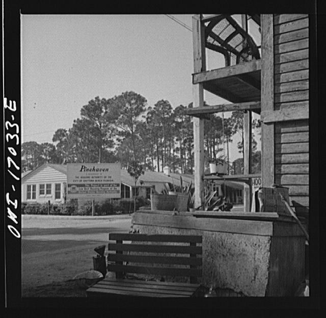 Daytona Beach, Florida. Low rent housing erected to make better living