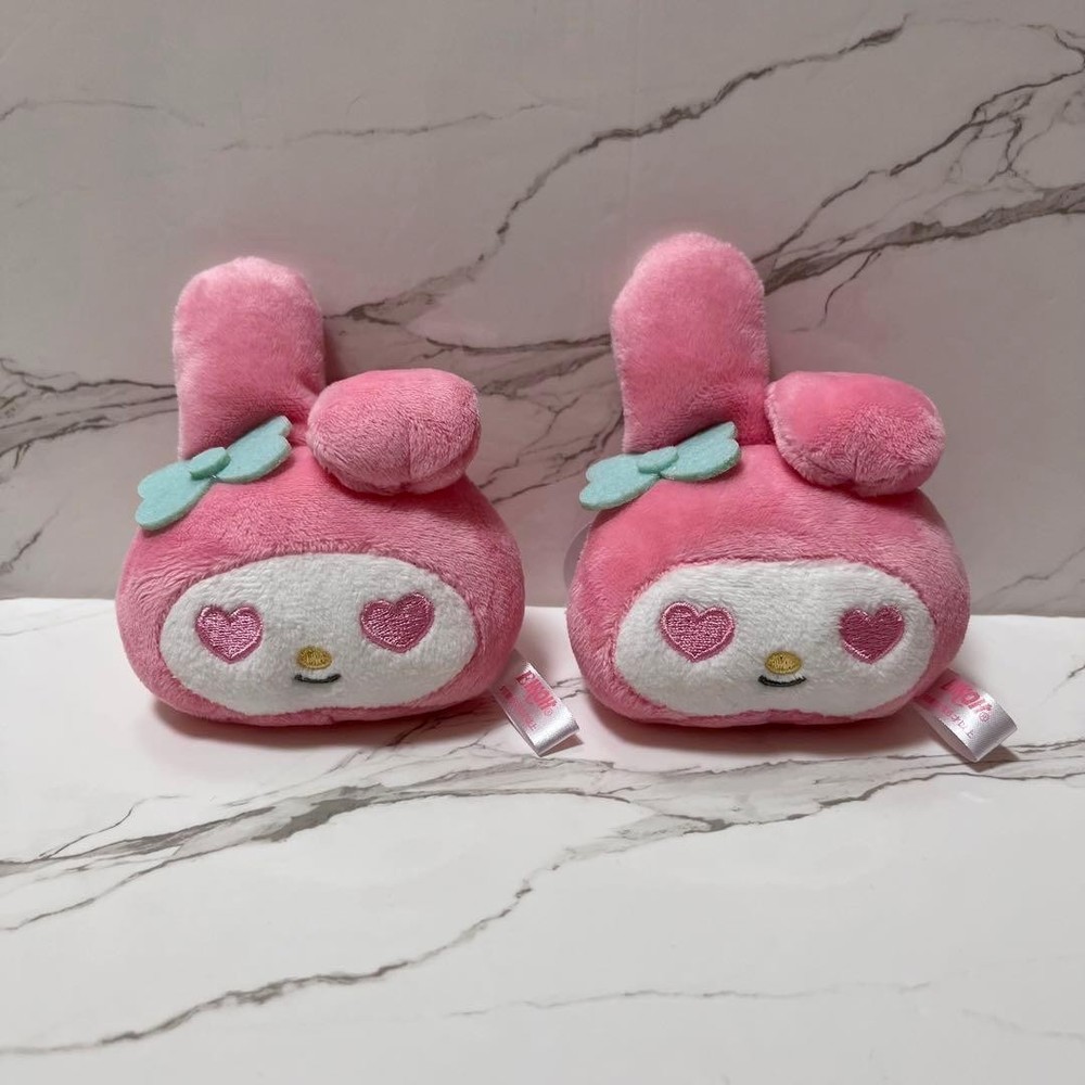 [With tag] SanRIO 50th anniversary collaboration My Melody Face Mascot Heart♡
