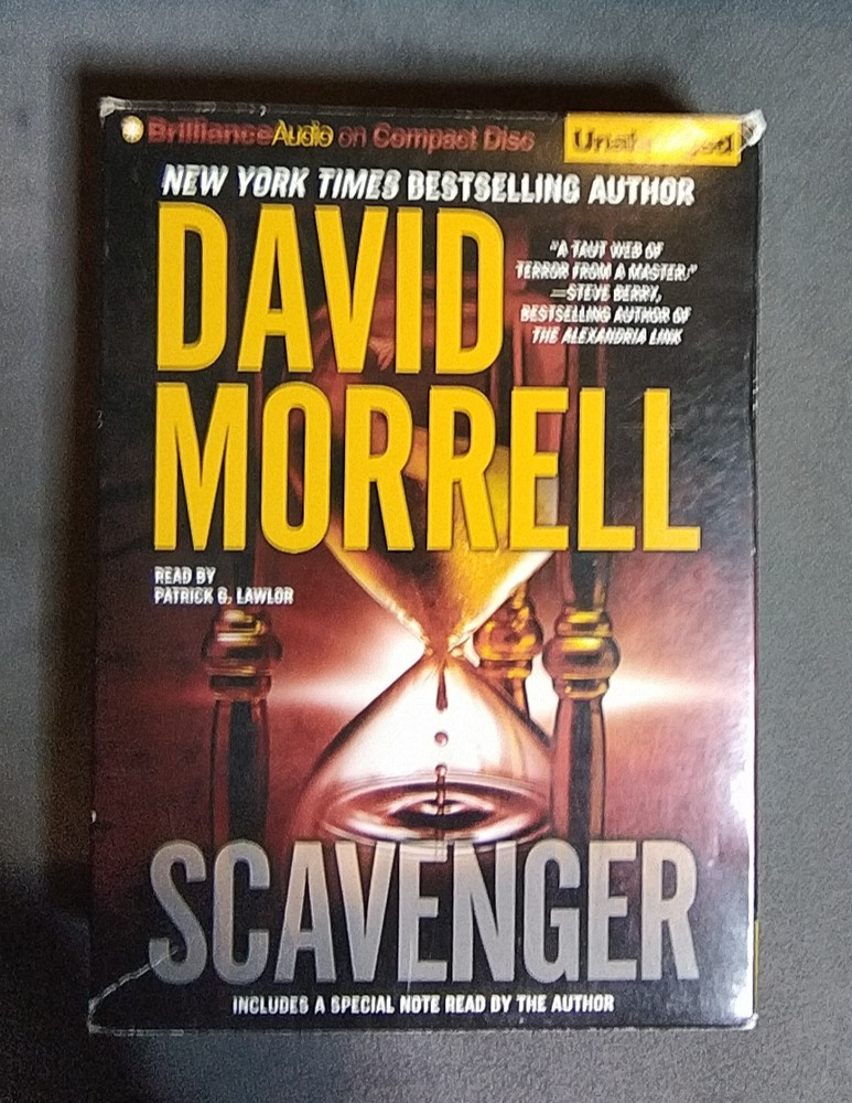 Scavenger By David Morrell Audiobook Brilliance Audio CD Unabridged (7 DISCS)